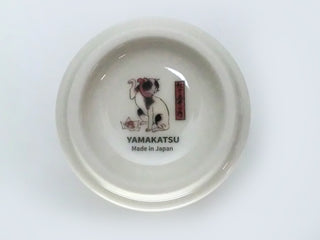 Mino Ware Ukiyo-e Cat Mug