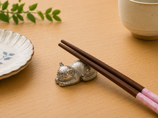 Tokyo Tin Cat Chopstick Rest