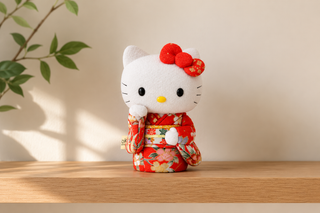 Hello Kitty Kimono Doll – Handmade in Japan