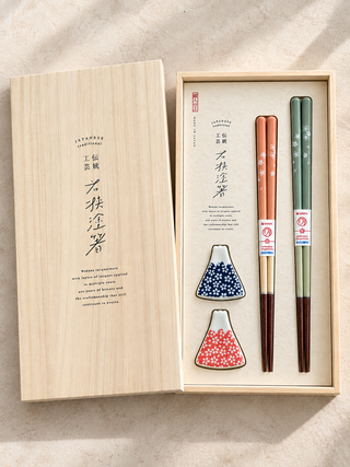Fujimi Cherry Blossom Chopstick Gift Set