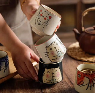 Cat Tea Cup