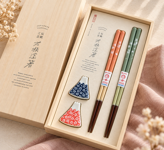 Fujimi Cherry Blossom Chopstick Gift Set